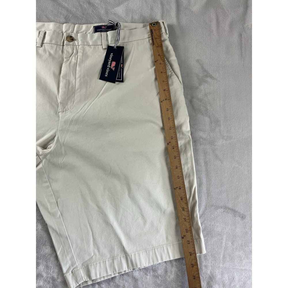Vineyard Vines Breaker Shorts Men 44T Stone Bermuda Stretch Golf Preppy NWT - Picture 9 of 16